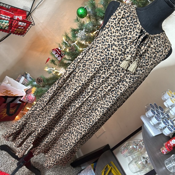 Nice Leopard HighLow Dress - Picture 3 of 5
